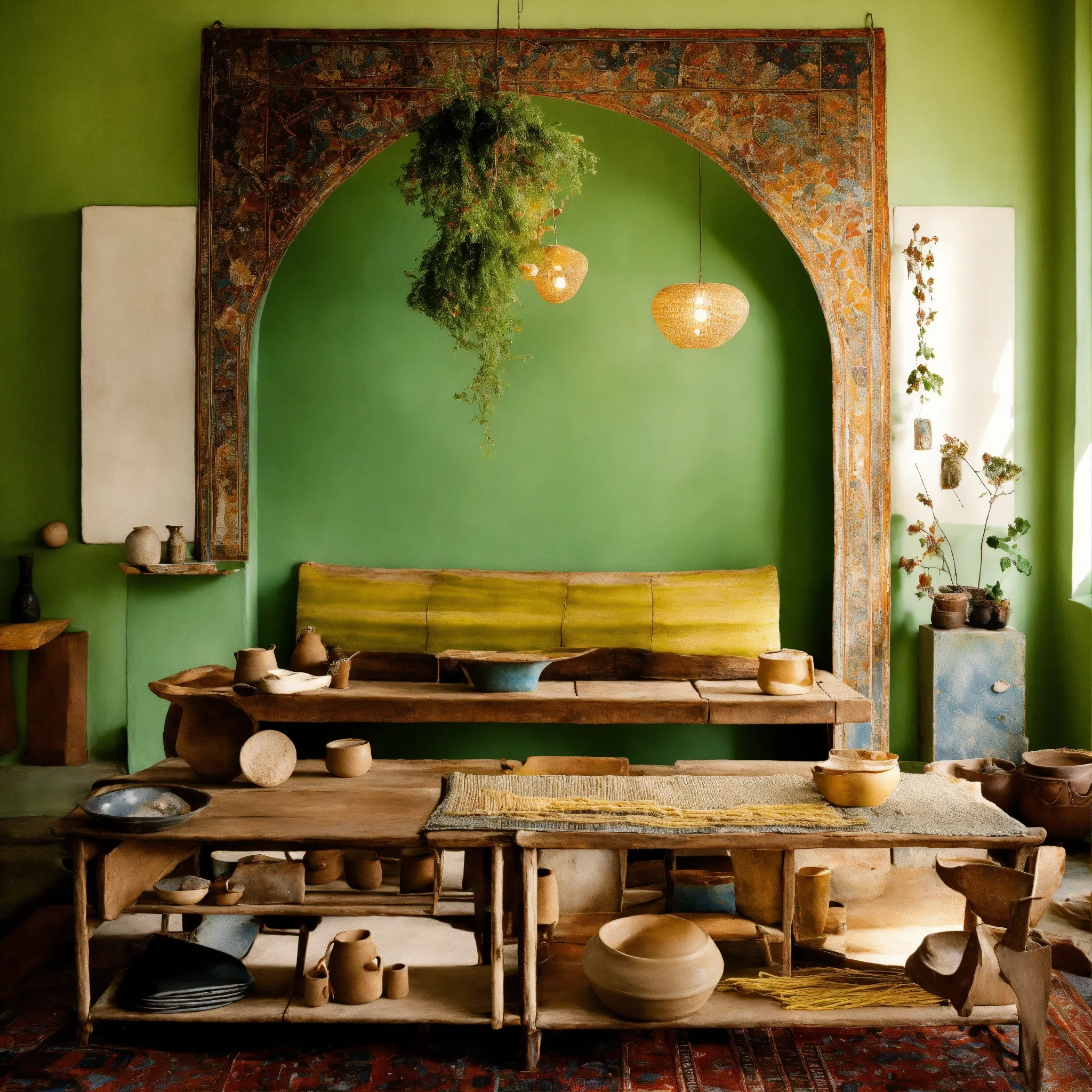 Muebles artesanales sostenibles