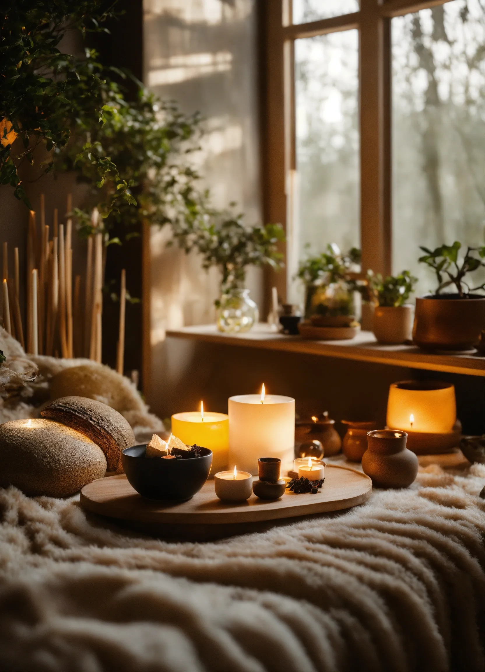 Acabado con aceites y ceras naturales